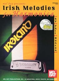 IRISH MELODIES FOR HARMONICA Book with Online Audio Access cover